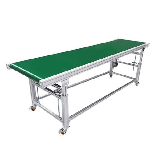 Custom Flat PVC Belt Conveyor System for Material Handling Assembly Line and Industrial Automation